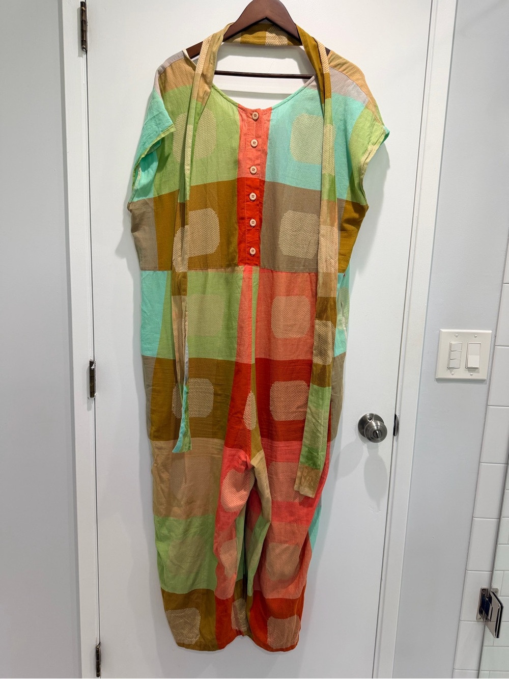 Ace & Jig jumpsuit in Popcorn size 1X